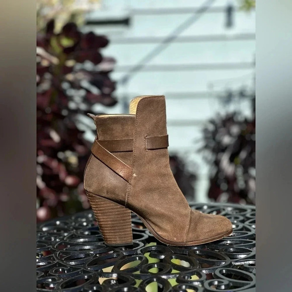 Rag & Bone — Kinsey Waxed Suede Boot - Picture 2 of 7